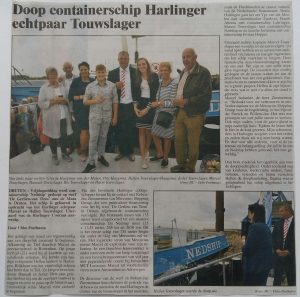 Doop containerschip